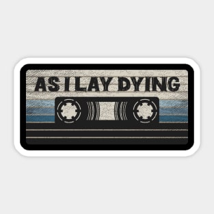 As I Lay Dying Mix Tape Sticker